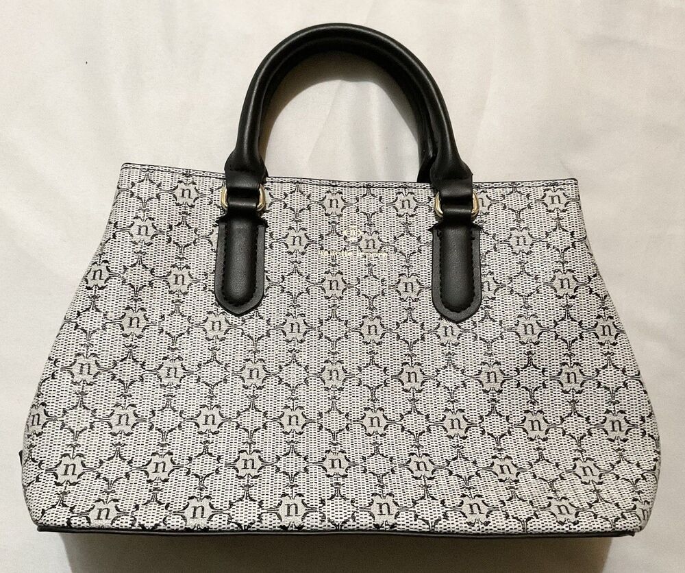 Nanette Lepore Dome Satchel Gray/Black